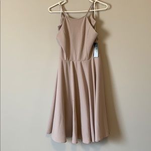 Gray midi dress from Lulus